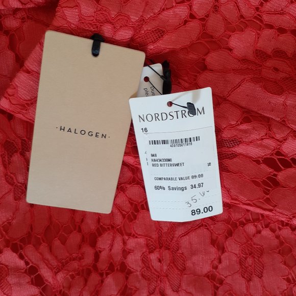 Halogen Skirt NWT Lace Size 16 - Picture 3 of 4